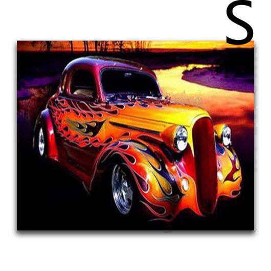 Pintura de Diamantes 5D Vehículos Infantiles - Punto de Cruz Brillante - Image 11