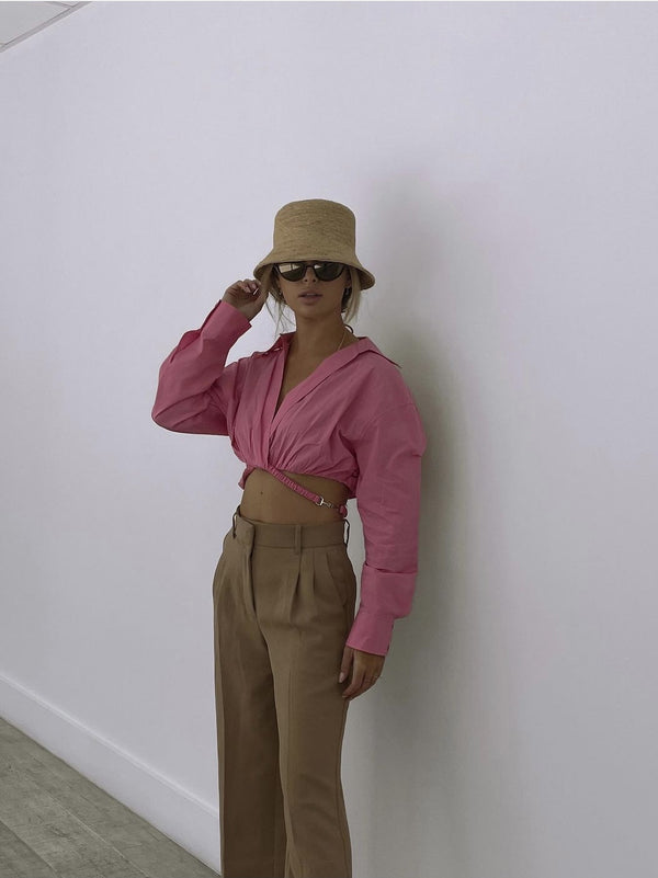 Blusa Casual Dulce y Picante para Mujer