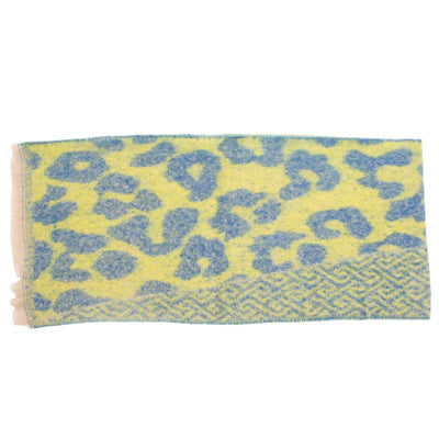 Bufanda Estampado Leopardo Estilo Europeo Americano para Hombre - Image 21