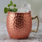 Vaso Moscow Mule de Cobre Repujado