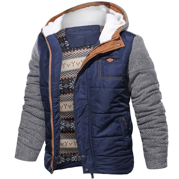 Chaqueta de Algodón para Hombre Talla Grande - Diseño Moderno y Versátil