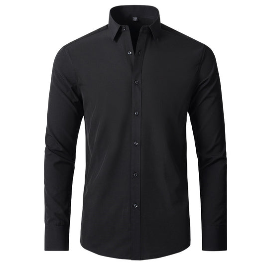 Camisa Ejecutiva Elástica Sin Planchado Antiarrugas Hombre - Image 76