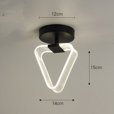 Lámpara de Techo Minimalista Luxury con Guía de Línea para Porche - Image 20