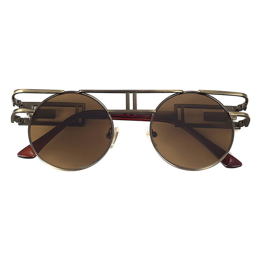 Gafas de Sol Steampunk Vintage Redondas para Hombre y Mujer - Image 12