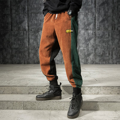 Pantalones Casuales Plus Size de Terciopelo Grueso para Hombre - Image 6
