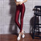 Leggings de Seda Helada Brillante Talla Grande Ajustados Elásticos Premium