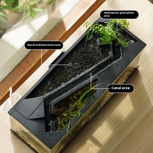 Acuario Automático con Calefacción Integrada y Iluminación LED - Image 3
