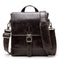 Bolsa Mensajero de Cuero Genuino para Hombre - Estilo Contemporáneo