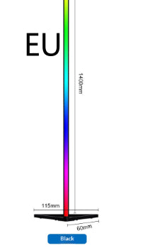 Lámpara de Piso Ambiental RGB con Bluetooth para Dormitorio - Image 10