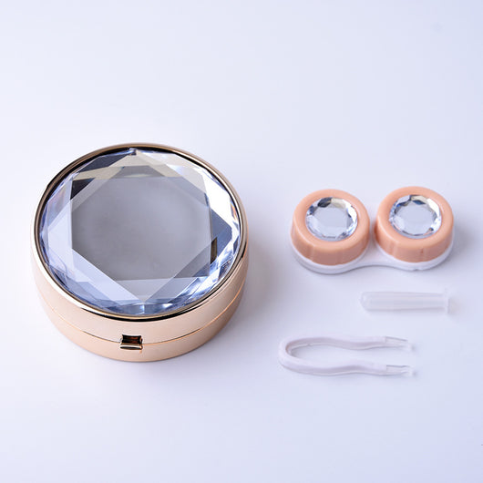 Estuche Portador de Lentes de Contacto Diseño Diamante Kawaii - Image 13