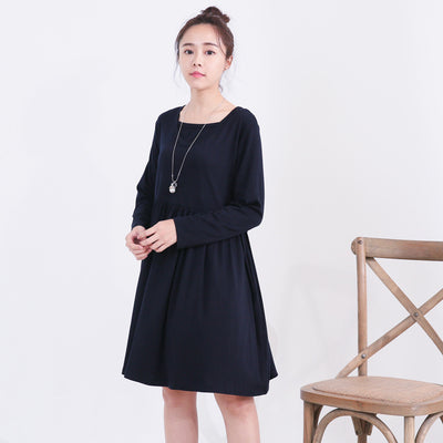 Vestido de Maternidad y Lactancia - Estilo Elegante para Mamá e Hijo - Image 4