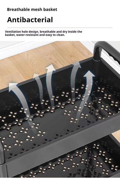 Carrito Organizador Móvil Multiusos de Pisos - Estantería Modular para Dormitorio y Cocina - Image 27