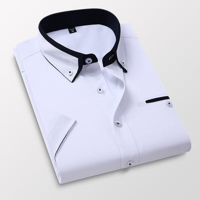 Camisa Casual Slim Fit Sin Planchado para Hombre - Image 3