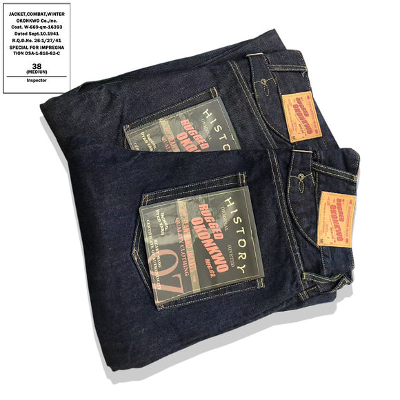 Jeans Rectos Rojo Intenso de Corte Clásico