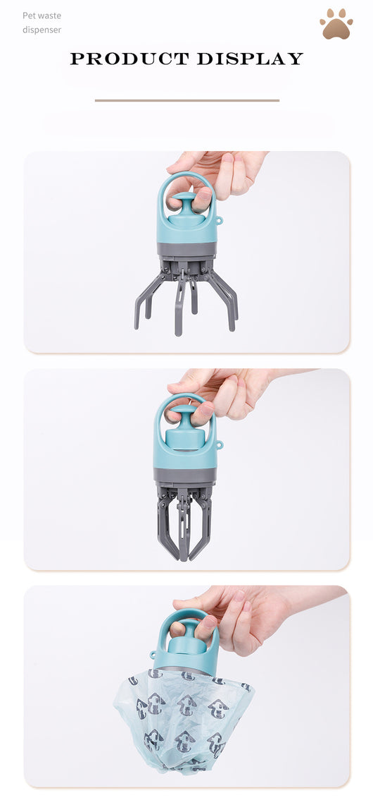 Recogedor de Desechos para Mascotas con Dispensador de Bolsas - Image 17