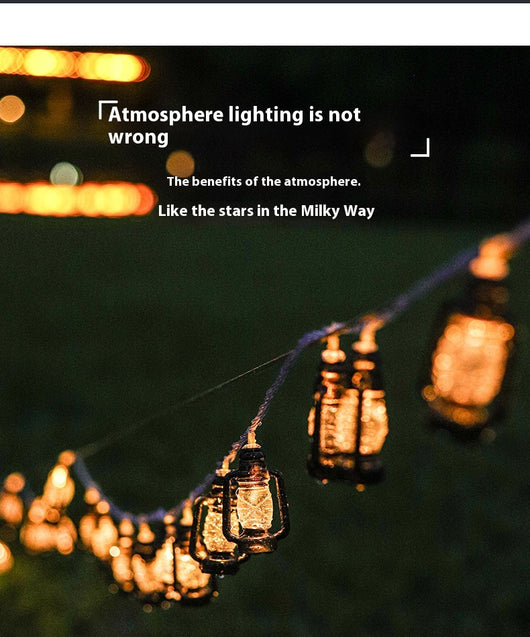 Lámpara LED Retro Estilo Linterna Queroseno para Camping - Image 10