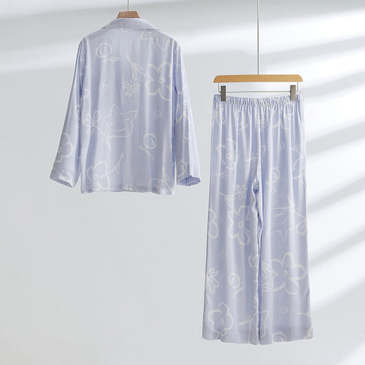 Pijama de Satén Rayon para Mujer - Confort Nocturno Premium - Image 17