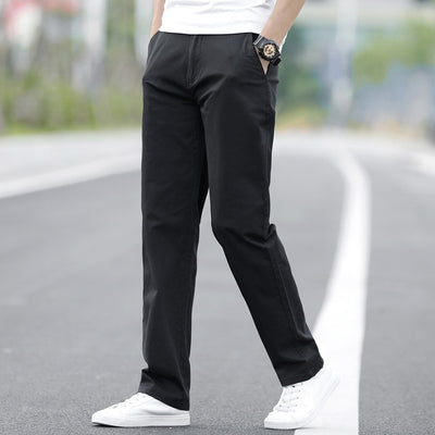 Pantalones rectos holgados multiusos para hombre - Image 15