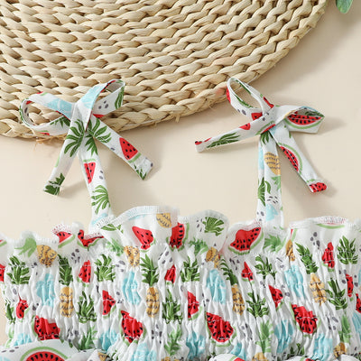 Enterizo de Verano para Bebé Niña - Diseño Ajustable para Gateo - Image 9