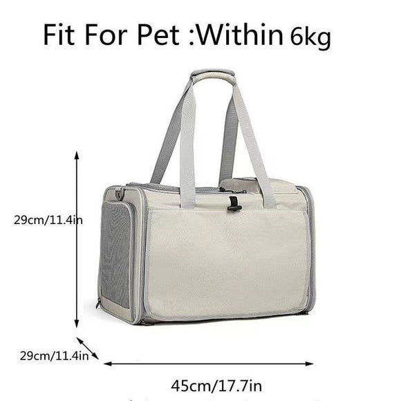 Bolsa Transportadora Premium para Mascotas - Gran Capacidad y Portabilidad