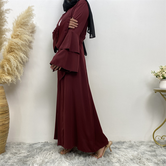 Cardigan Elegante con Bolsillos y Doble Manga para Mujer - Image 18