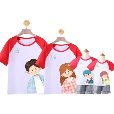 Playera de Algodón con Diseño Cartoon para Niños y Adultos - Image 8