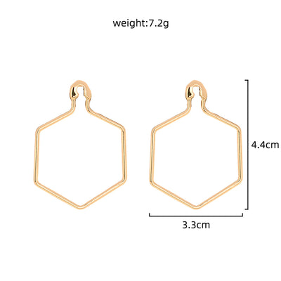 Aretes de Diamante con Diseño Minimalista - Accesorios de Moda Elegantes - Image 9