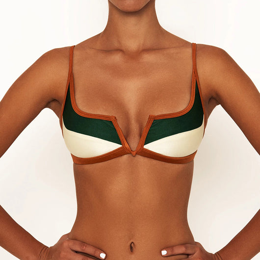 Bikini Dividido Estilo Europeo Sexy y Moderno - Image 8