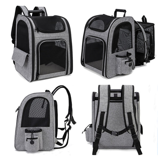 Bolsa Transportadora Extensible para Gatos - Portátil y Respirable - Image 9