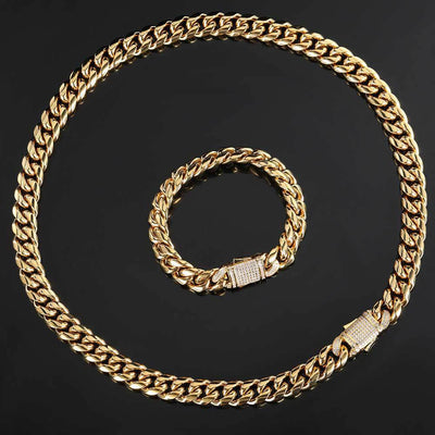 Pulsera de Acero Titanio y Oro 18k para Hombre - Image 14