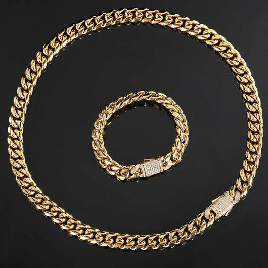 Pulsera de Acero Titanio y Oro 18k para Hombre - Image 14