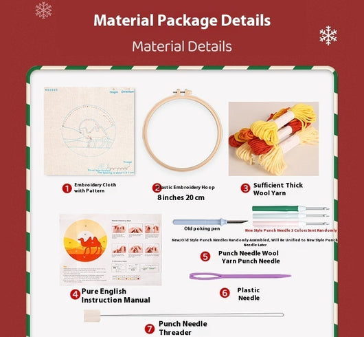 Kit Manualidades Ruso Poke Navideño para Principiantes - Image 22