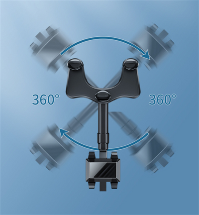 Soporte Giratorio para Teléfono en Espejo Retrovisor - Compatible con Todos los Móviles - Image 28