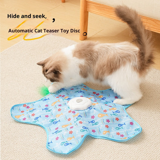 Juguete Interactivo para Gatos con Cobertura de Caza Inteligente - Image 2