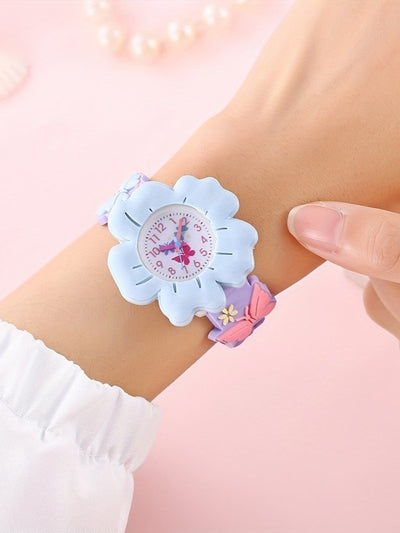 Reloj Infantil Flores Coloridas - Diseño Cute para Niñas Estudiantes - Image 18
