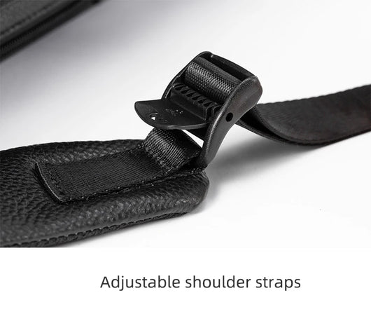 Mochila Ejecutiva de Cuero con Carga USB y Gran Capacidad - Image 16