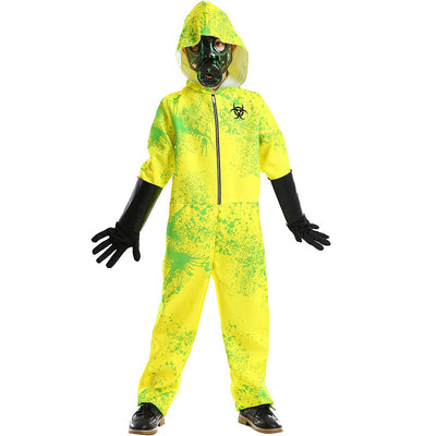 Disfraz de Protección Biológica con Estampado Zombie para Juego de Rol - Image 2