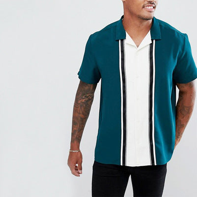 Camisa de Rayas Personalizada para Hombre - Estilo Ejecutivo