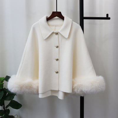 Capa Tejida Clásica para Otoño e Invierno - Elegancia y Calidez - Image 5