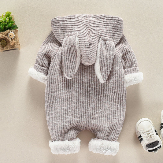 Hamaca para bebé con pijama de terciopelo cálido - Image 2