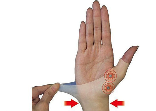 Guantes Magnéticos Impermeables con Pulgar - Conjunto de Silicona para Mujer