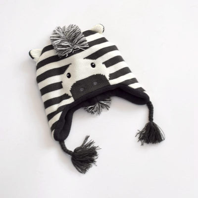 Gorro de Invierno Tejido Suave para Niños con Diseño de Dibujos Animados - Image 3