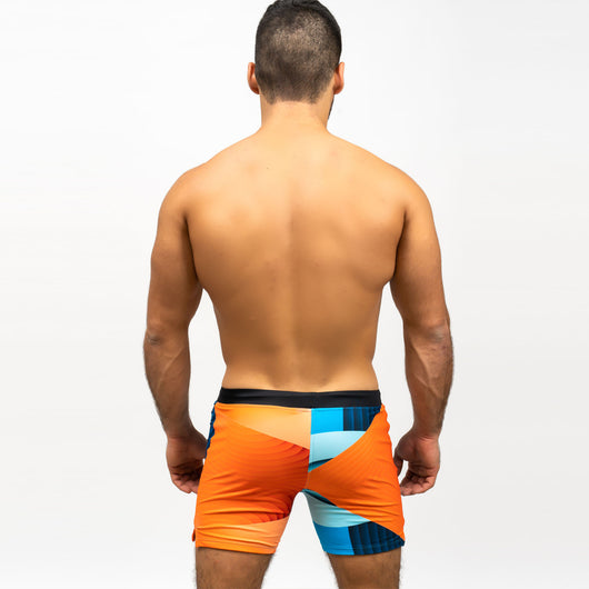 Shorts de Baño Talla Grande con Cierre y Secado Rápido - Image 5