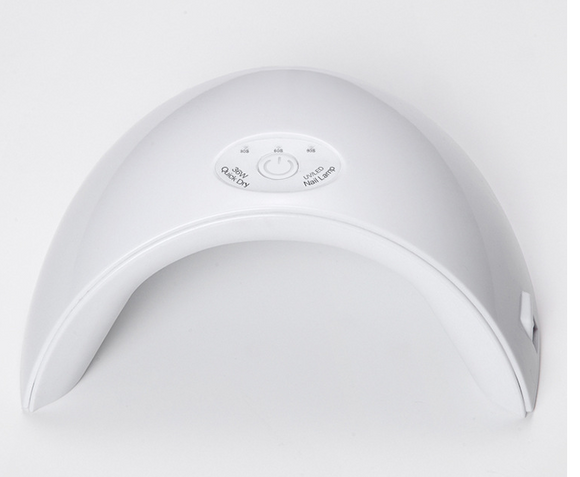 Lámpara UV LED 12 LEDs para Secado de Uñas de Gel - Manicura Profesional con Temporizador y Sensor