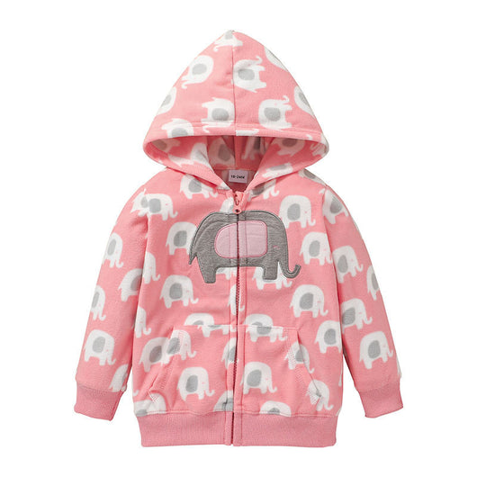 Chamarra Infantil con Capucha y Cierre - Diseño Divertido para Niños 1-5 Años - Image 2
