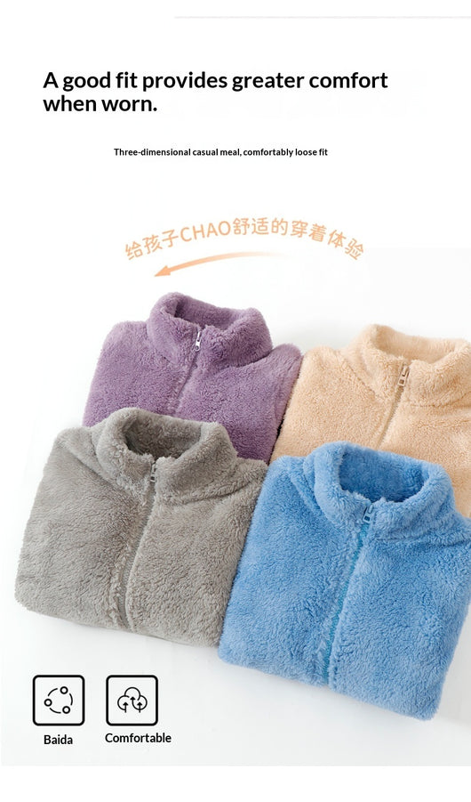 Abrigo Acolchado Forrado en Polar para Padres e Hijos - Image 20