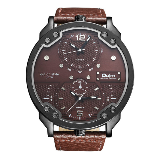 Reloj de Esfera Grande con Correa y Diseño Minimalista