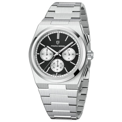 Reloj Cronógrafo Cuarzo Azul Resistente al Agua para Hombre - Image 2