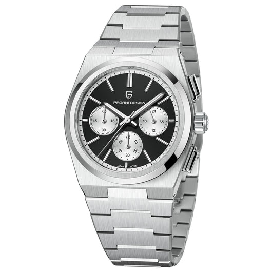 Reloj Cronógrafo Cuarzo Azul Resistente al Agua para Hombre - Image 2