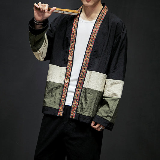 Cardigan Estilo Tangzhuang Verano - Diseño Retro Tradicional Asiático - Image 2